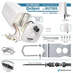 QuWireless QuSpot A955S цена и информация | ТВ-антенны и аксессуары к ним | pigu.lt