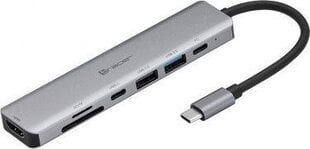 Adapteris Tracer TRAPOD46997, HDMI/USB-C/micro SD/PD kaina ir informacija | Adapteriai, USB šakotuvai | pigu.lt