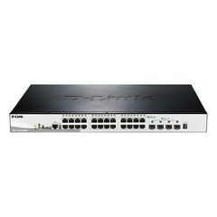 D-Link DGS-1510-28XMP kaina ir informacija | Komutatoriai (Switch) | pigu.lt