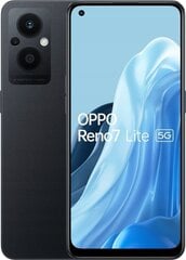 Oppo Reno7 Lite 5G, две SIM-карты, 8/128Гб, черный цена и информация | Мобильные телефоны | pigu.lt