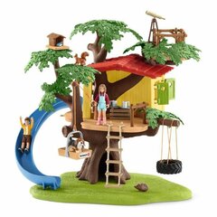 Домик на дереве Schleich Farm World 42408 Adventure Tree House цена и информация | Игрушки для мальчиков | pigu.lt