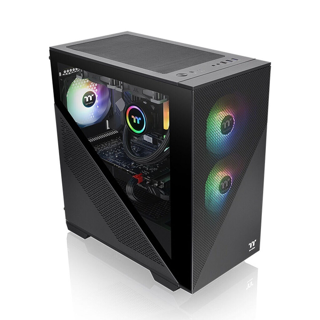 Thermaltake Divider 170 TG kaina ir informacija | Korpusai | pigu.lt