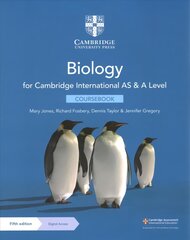 Cambridge International AS & A Level Biology Coursebook with Digital Access (2 Years) 5ed 5th Revised edition kaina ir informacija | Ekonomikos knygos | pigu.lt