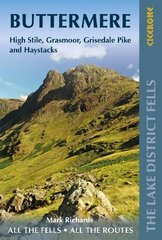 Walking the Lake District Fells - Buttermere: High Stile, Grasmoor, Grisedale Pike and Haystacks 2nd Revised edition kaina ir informacija | Knygos apie sveiką gyvenseną ir mitybą | pigu.lt