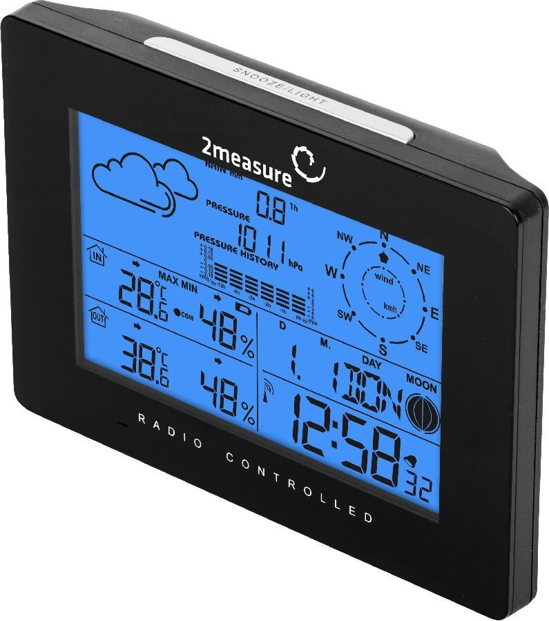 Meteorologinė stotelė 2measure 270208 цена и информация | Meteorologinės stotelės, termometrai | pigu.lt