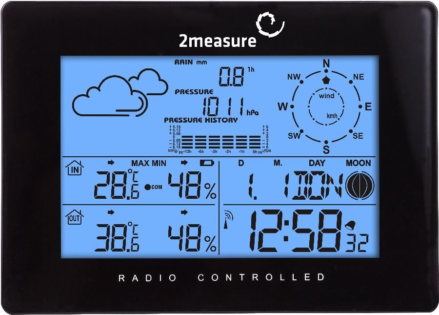 Meteorologinė stotelė 2measure 270208 цена и информация | Meteorologinės stotelės, termometrai | pigu.lt