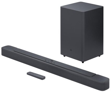 JBL Bar 2.1 Deep Bass MK2 Soundbar JBLBAR21DBM2BLKEP kaina ir informacija | Namų garso kolonėlės ir Soundbar sistemos | pigu.lt