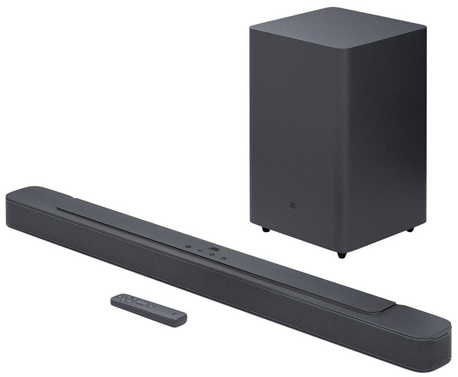 JBL Bar 2.1 Deep Bass MK2 Soundbar JBLBAR21DBM2BLKEP цена и информация | Namų garso kolonėlės ir Soundbar sistemos | pigu.lt