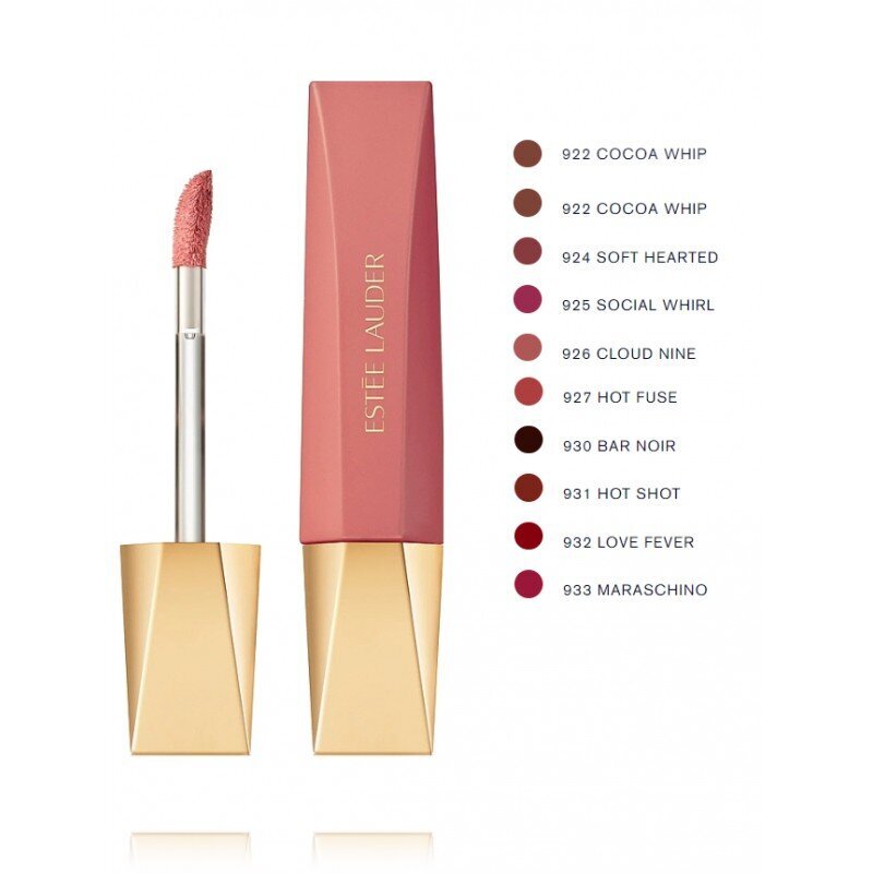 Skysti matiniai lūpų dažai Esteé Lauder Pure Color Whipped Matte Lip Color, 925 Social Whirl, 9 ml цена и информация | Lūpų dažai, blizgiai, balzamai, vazelinai | pigu.lt