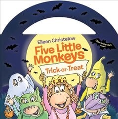 Five Little Monkeys Trick-Or-Treat (Glow-In-The-Dark Edition) цена и информация | Книги для самых маленьких | pigu.lt