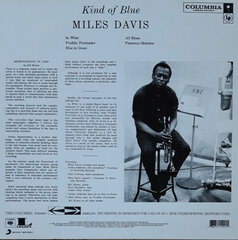 Miles Davis - Kind Of Blue, LP, vinilo plokštė, 12" vinyl record kaina ir informacija | Vinilinės plokštelės, CD, DVD | pigu.lt