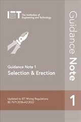 Guidance Note 1: Selection & Erection 9th edition цена и информация | Книги по социальным наукам | pigu.lt