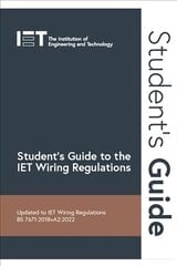 Student's guide to the wiring regulations kaina ir informacija | Socialinių mokslų knygos | pigu.lt