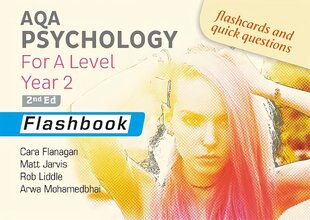 AQA Psychology for A Level Year 2 Flashbook: 2nd Edition kaina ir informacija | Socialinių mokslų knygos | pigu.lt