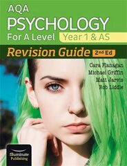 AQA Psychology for A Level Year 1 & AS Revision Guide: 2nd Edition kaina ir informacija | Socialinių mokslų knygos | pigu.lt