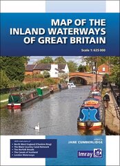 Map of the Inland Waterways of Great Britain New edition цена и информация | Книги по социальным наукам | pigu.lt