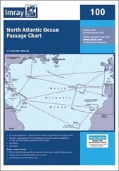 Imray Chart 100: North Atlantic Ocean Passage Chart цена и информация | Книги о питании и здоровом образе жизни | pigu.lt