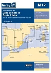 Imray Chart M12: Cabo de Gata to Denia and Ibiza New edition kaina ir informacija | Knygos apie sveiką gyvenseną ir mitybą | pigu.lt