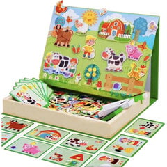 Magnetinis žaidimo rinkinys „Mažasis ūkis“ kaina ir informacija | Žaislai kūdikiams | pigu.lt