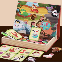 Магнитный игровой набор Зоосад цена и информация | Игрушки для малышей | pigu.lt