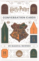 Harry Potter: Conversation Cards: 125 Magical Musings kaina ir informacija | Knygos apie sveiką gyvenseną ir mitybą | pigu.lt