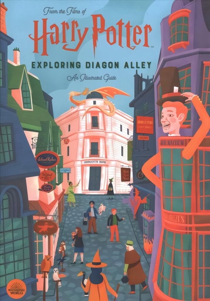 Harry Potter: Exploring Diagon Alley: An Illustrated Guide цена и информация | Knygos mažiesiems | pigu.lt