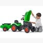Minamas traktorius Falk X, žalias kaina ir informacija | Žaislai berniukams | pigu.lt