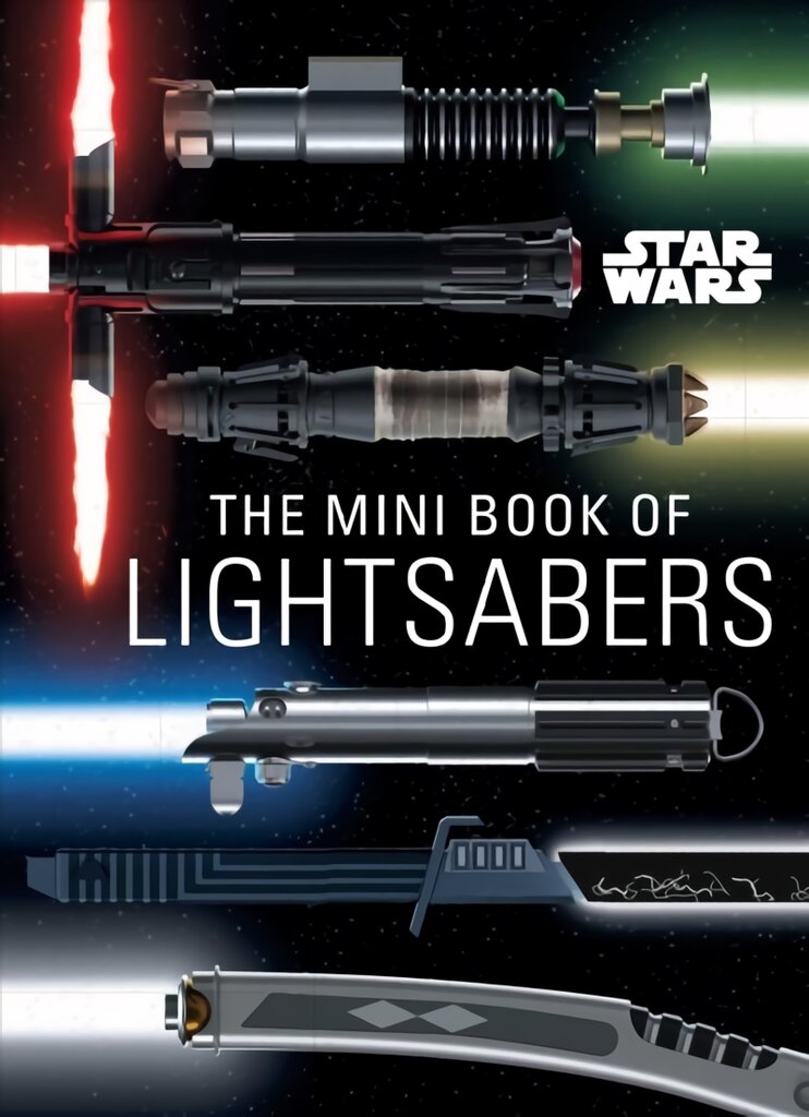 Star Wars: Mini Book of Lightsabers: Lightsaber Collection, Lightsaber Guide, Gifts for Star Wars Fans цена и информация | Knygos apie meną | pigu.lt