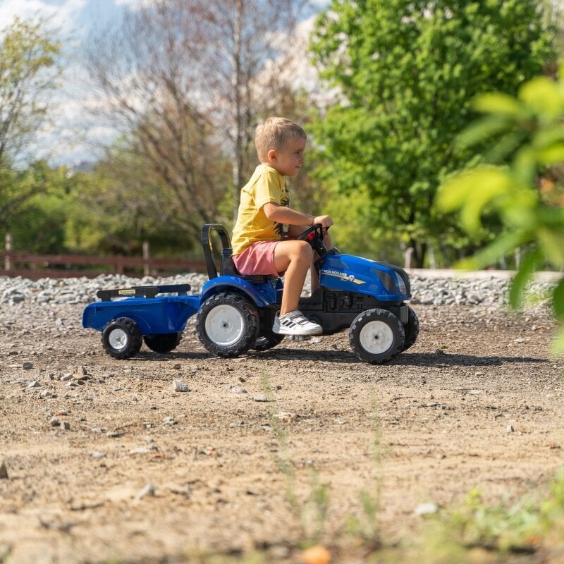 Falk pedalinis traktorius su priekaba New Holland цена и информация | Dviračiai | pigu.lt