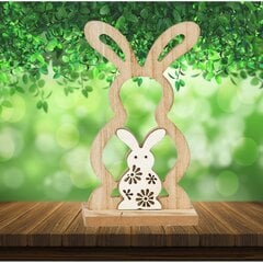 3D декоративный кролик, 15 x 5 x 23 см цена и информация | Детали интерьера | pigu.lt