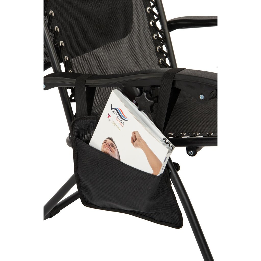 Turistinė kėde, juoda kaina ir informacija | Turistiniai baldai | pigu.lt