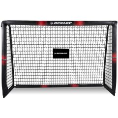 Futbolo vartai su tinklu Pro tech Dunlop, 180x120x60cm kaina ir informacija | Futbolo vartai ir tinklai | pigu.lt