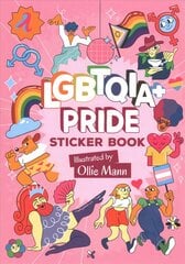 LGBTQIAplus Pride Sticker Book Illustrated edition цена и информация | Книги по социальным наукам | pigu.lt