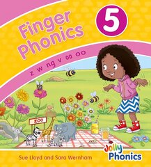 Finger Phonics Book 5: in Precursive Letters (British English edition) kaina ir informacija | Knygos paaugliams ir jaunimui | pigu.lt