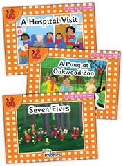 Jolly Phonics Orange Level Readers Set 5: in Precursive Letters (British English edition) цена и информация | Книги для подростков и молодежи | pigu.lt