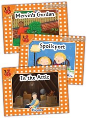 Jolly Phonics Orange Level Readers Set 7: in Precursive Letters (British English edition) цена и информация | Книги для подростков  | pigu.lt