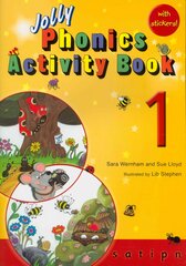 Jolly Phonics Activity Book 1: in Precursive Letters (British English edition) UK ed., s,a,t,i,p,n цена и информация | Книги для подростков  | pigu.lt