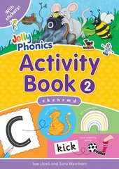 Jolly Phonics Activity Book 2: in Precursive Letters (British English edition) UK ed., c k, e,h,r,m,d kaina ir informacija | Knygos paaugliams ir jaunimui | pigu.lt