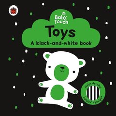 Baby Touch: Toys: a black-and-white book kaina ir informacija | Knygos mažiesiems | pigu.lt
