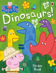 Peppa Pig: Dinosaurs! Sticker Book kaina ir informacija | Knygos mažiesiems | pigu.lt