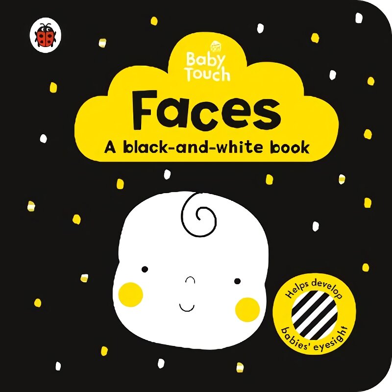 Baby Touch: Faces: a black-and white-book цена и информация | Knygos mažiesiems | pigu.lt