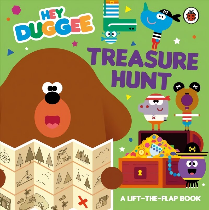Hey Duggee: Treasure Hunt: A Lift-the-Flap Book цена и информация | Knygos mažiesiems | pigu.lt