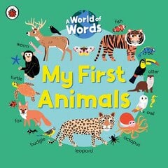 My First Animals: A World of Words kaina ir informacija | Knygos mažiesiems | pigu.lt