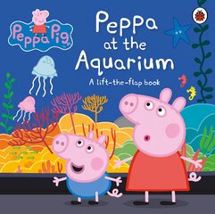 Peppa Pig: Peppa at the Aquarium: A Lift-the-Flap Book kaina ir informacija | Knygos mažiesiems | pigu.lt