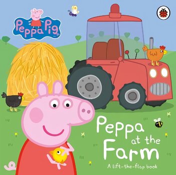 Peppa Pig: Peppa at the Farm: A Lift-the-Flap Book цена и информация | Книги для малышей | pigu.lt