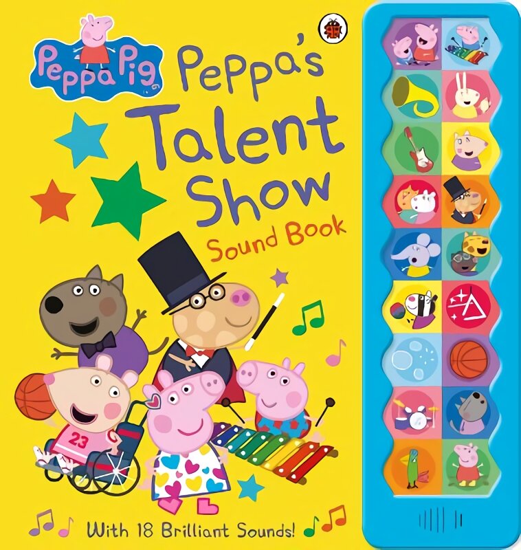 Peppa Pig: Peppa's Talent Show: Noisy Sound Book kaina ir informacija | Knygos mažiesiems | pigu.lt