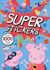 Peppa Pig Super Stickers Activity Book цена и информация | Книги для самых маленьких | pigu.lt