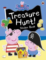 Peppa Pig: Treasure Hunt! Sticker Book kaina ir informacija | Knygos mažiesiems | pigu.lt