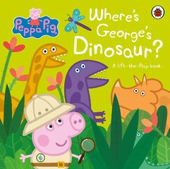 Peppa Pig: Where's George's Dinosaur?: A Lift The Flap Book kaina ir informacija | Knygos mažiesiems | pigu.lt