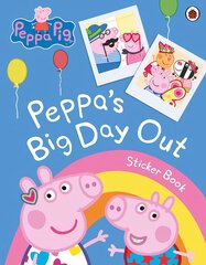 Peppa Pig: Peppa's Big Day Out Sticker Scenes Book kaina ir informacija | Knygos mažiesiems | pigu.lt